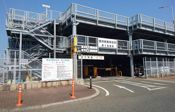 姪浜渡船場駐車場